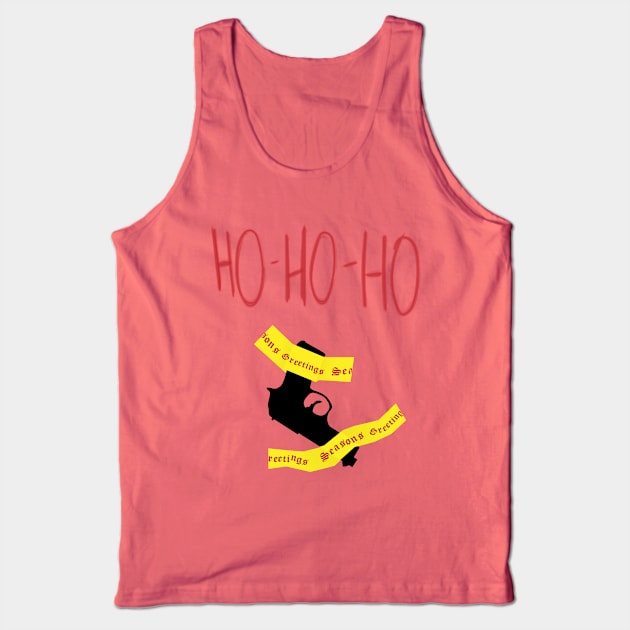 Die Hard - Ho Ho Ho Tank Top by wartoothdesigns